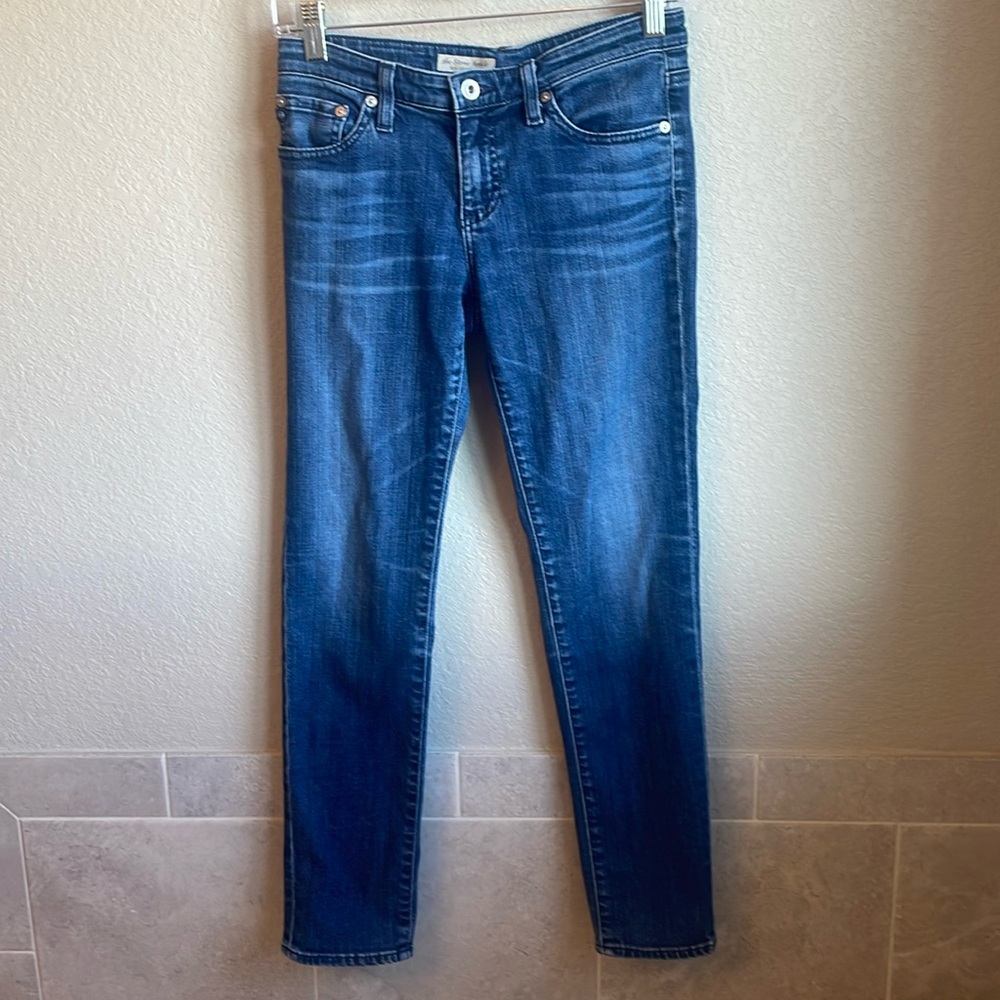 AG The Stevie Ankle Dark Wash Jeans